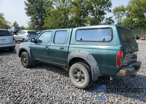 2001 Nissan Frontier Crew Cab Xe из США, поврежденный, VIN 1N6ED27T61C381033